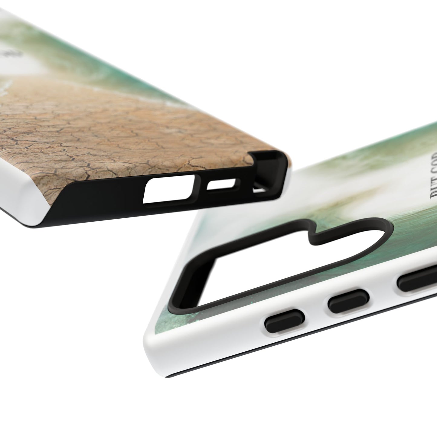 Phone Case — 'But God' Parting Sea Inspirational Christian Faith Design