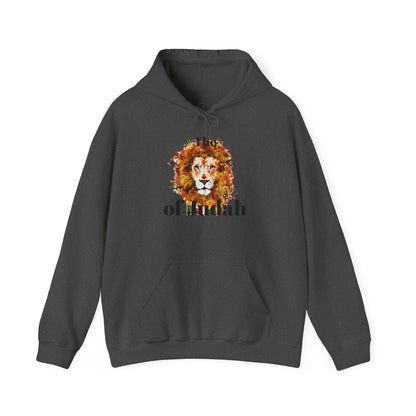 Lion of Judah Hoodie — Watercolor Lion Faith Pullover