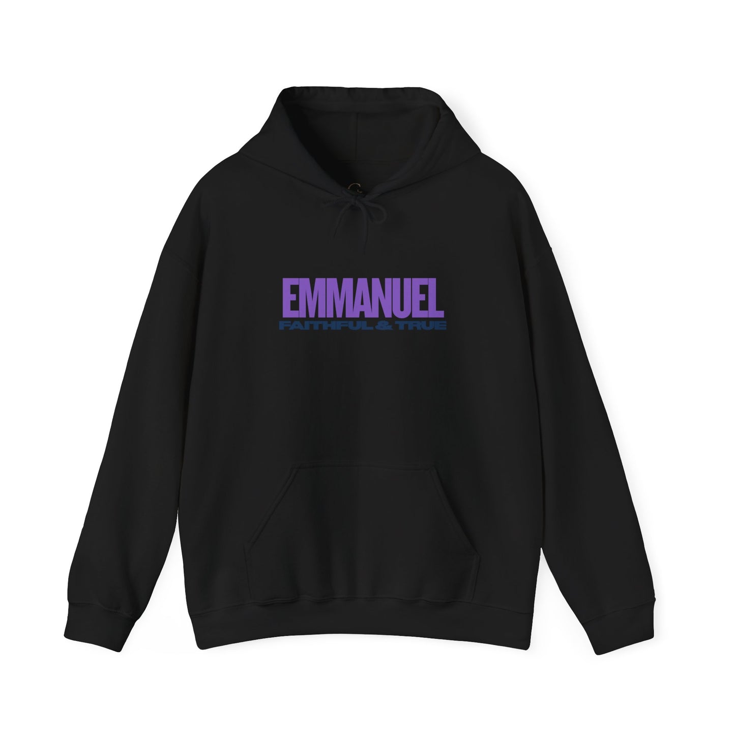 Faithful & True Christian Hoodie — Emmanuel Faith Pullover