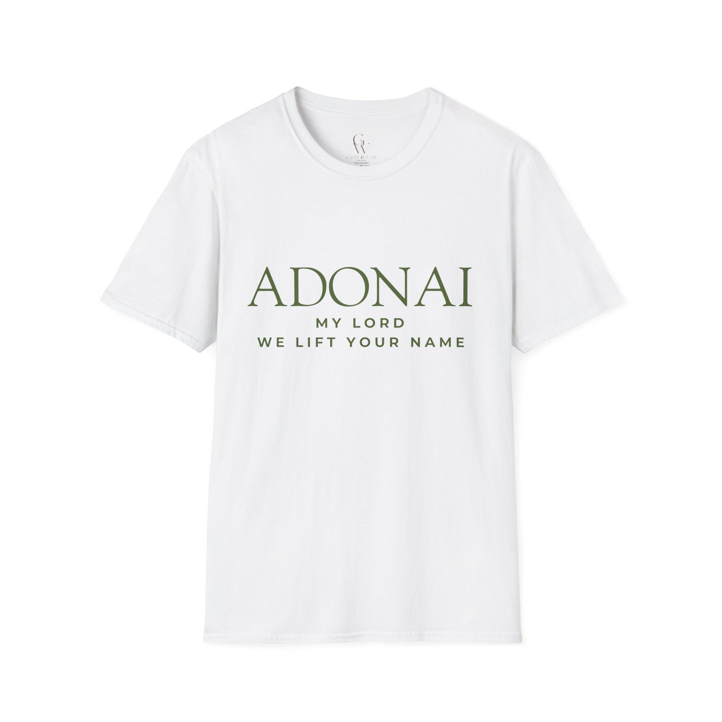 Adonai "My Lord" Christian Worship T-Shirt — We Lift Your Name