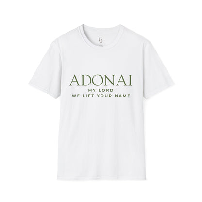 Adonai "My Lord" Christian Worship T-Shirt — We Lift Your Name