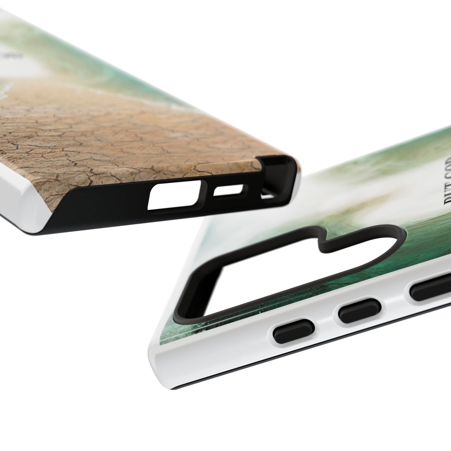 Phone Case — 'But God' Parting Sea Inspirational Christian Faith Design