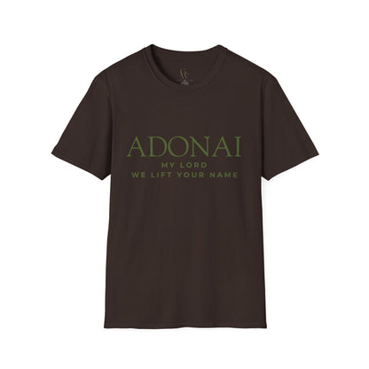 Adonai "My Lord" Christian Worship T-Shirt — We Lift Your Name