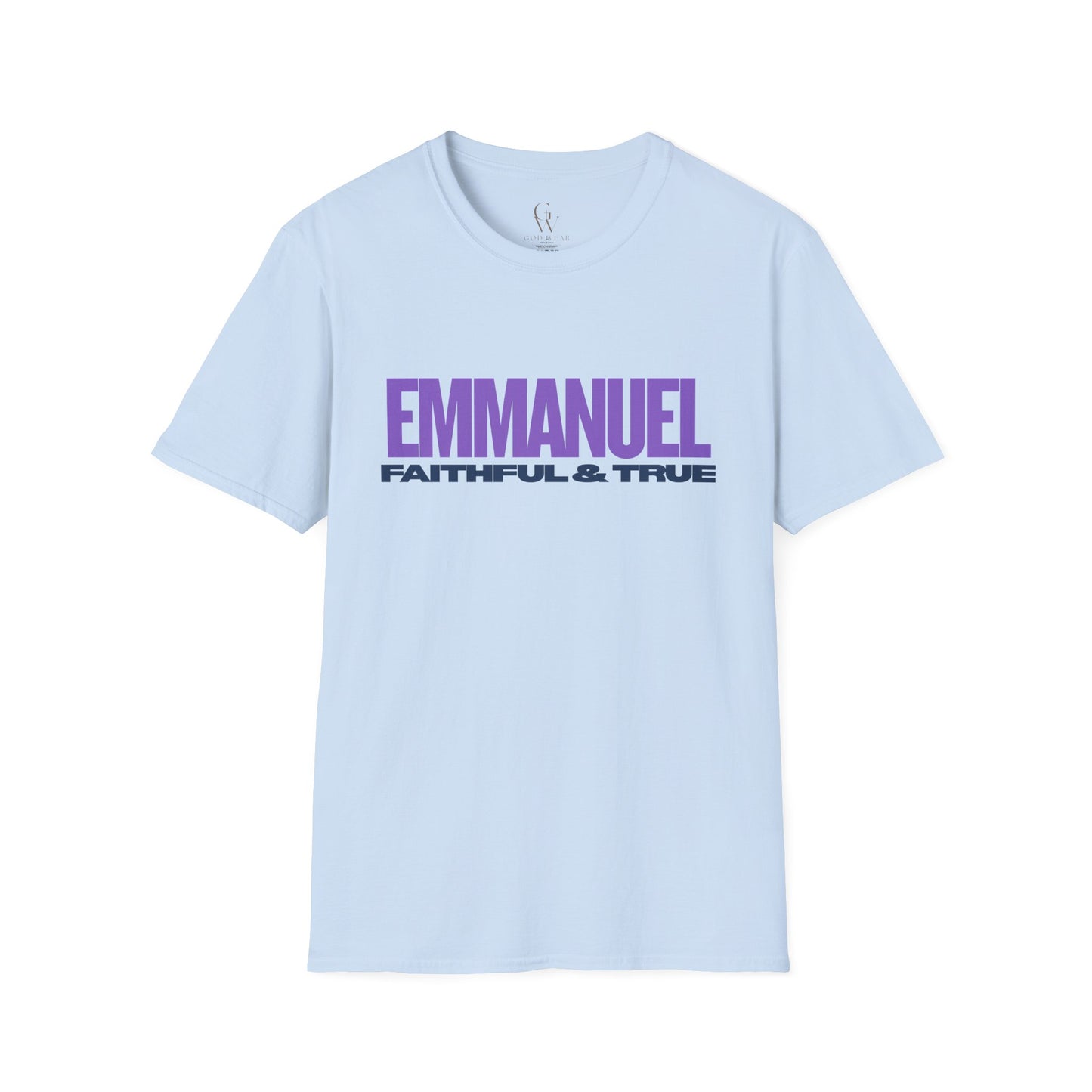 Faithful & True Emmanuel T-Shirt — Christian Inspirational Tee