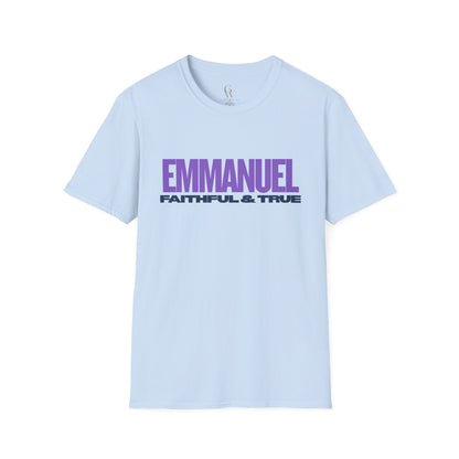 Faithful & True Emmanuel T-Shirt — Christian Inspirational Tee