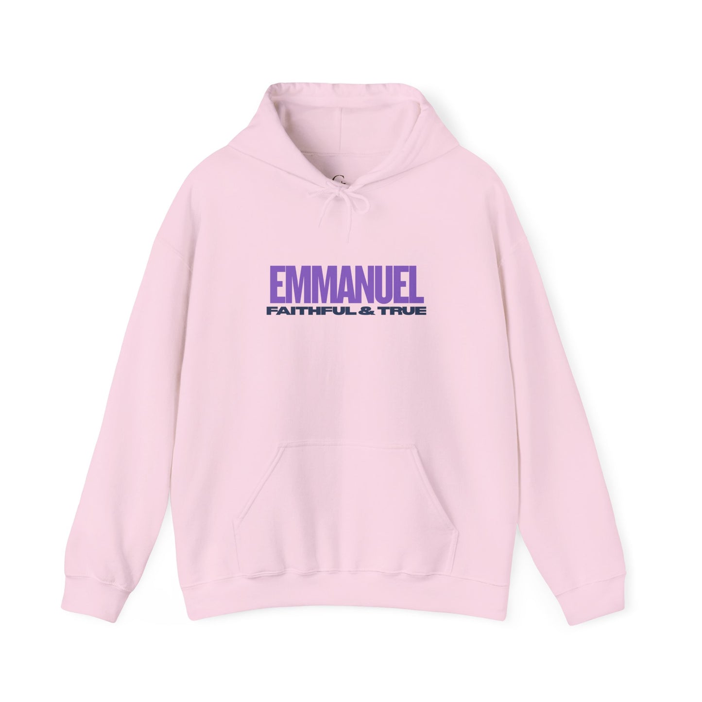 Faithful & True Christian Hoodie — Emmanuel Faith Pullover