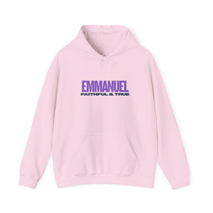 Faithful & True Christian Hoodie — Emmanuel Faith Pullover