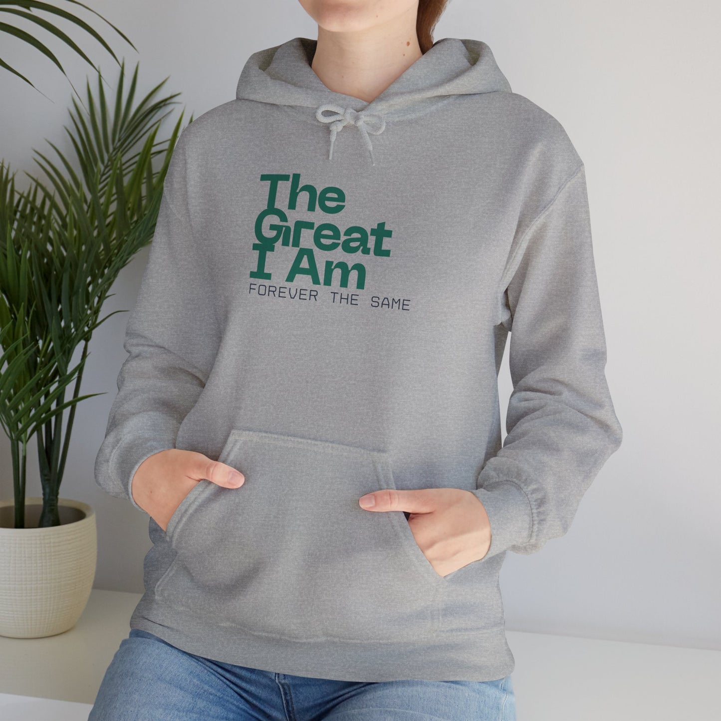 The Great I Am Christian Hoodie — Inspirational Faith Pullover
