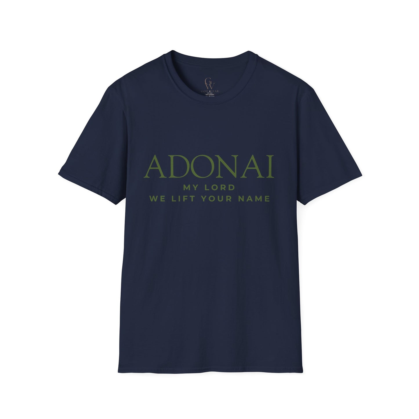 Adonai "My Lord" Christian Worship T-Shirt — We Lift Your Name