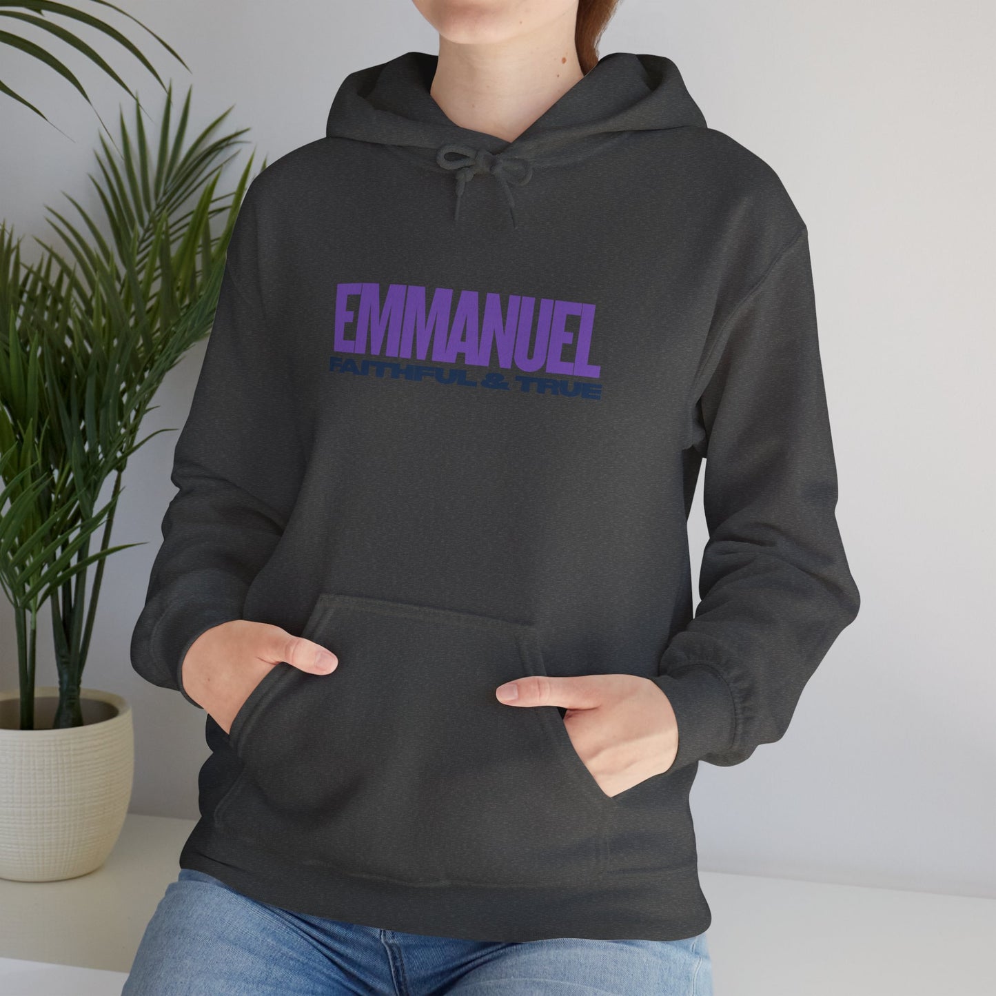 Faithful & True Christian Hoodie — Emmanuel Faith Pullover