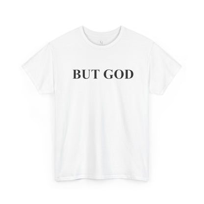 But God Minimal Faith T-Shirt — Christian Inspirational Tee