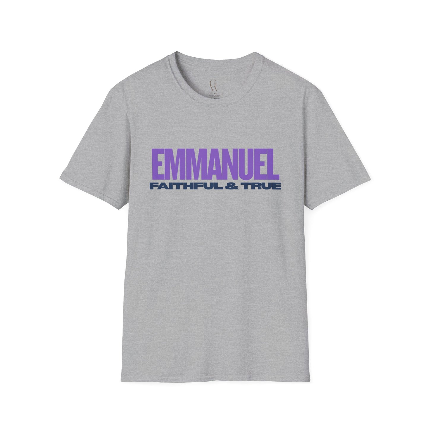 Faithful & True Emmanuel T-Shirt — Christian Inspirational Tee