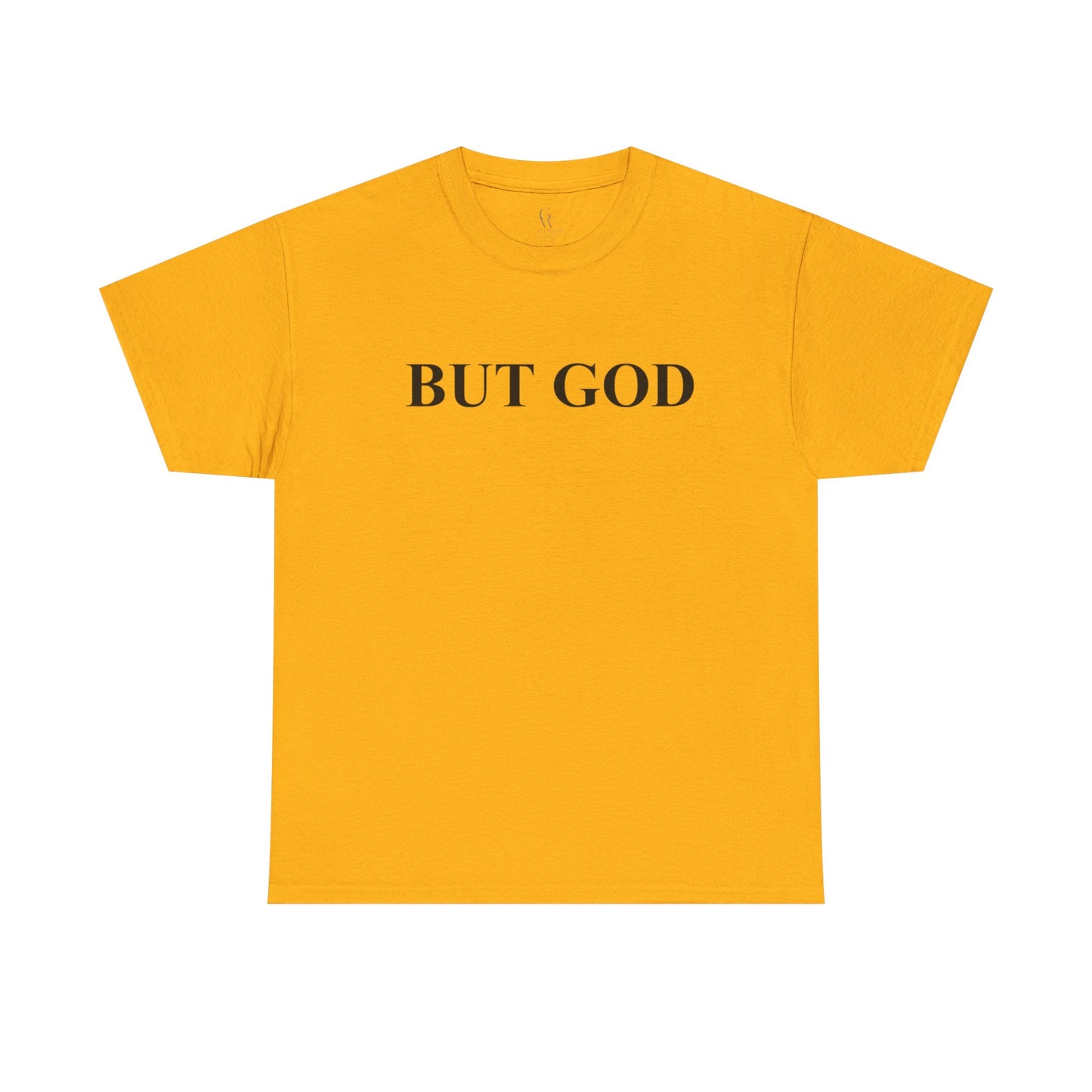 But God Minimal Faith T-Shirt — Christian Inspirational Tee