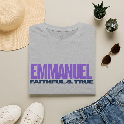 Faithful & True Emmanuel T-Shirt — Christian Inspirational Tee