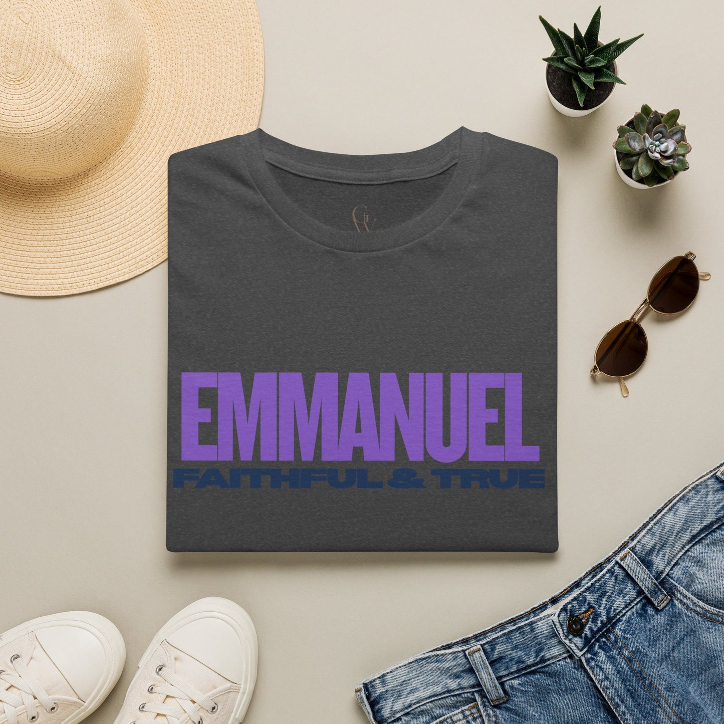 Faithful & True Emmanuel T-Shirt — Christian Inspirational Tee