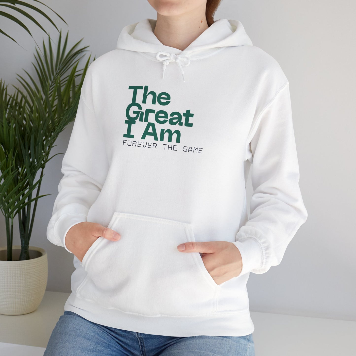 The Great I Am Christian Hoodie — Inspirational Faith Pullover
