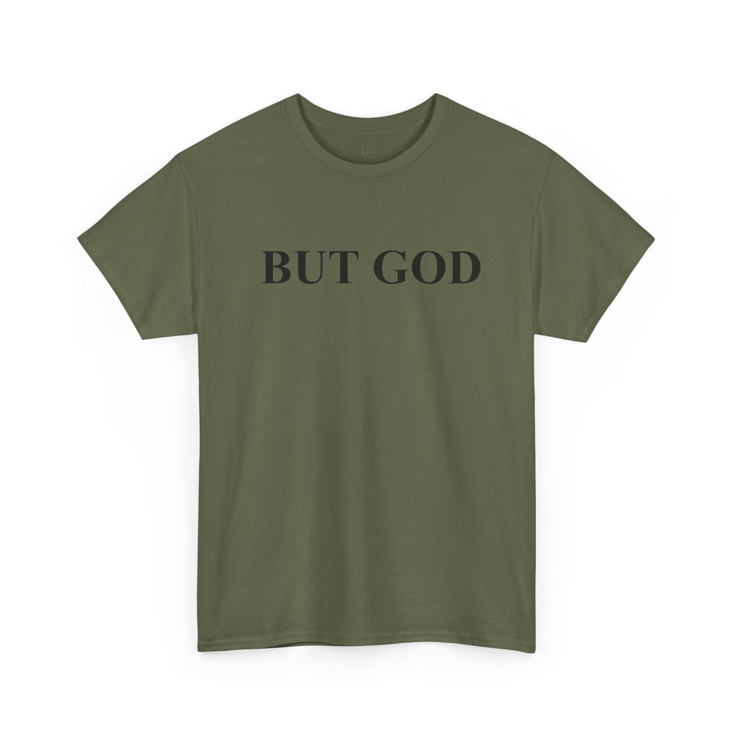 But God Minimal Faith T-Shirt — Christian Inspirational Tee