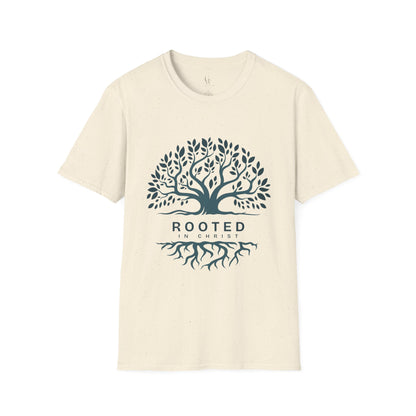 Rooted Tree T-Shirt — "Rooted" Nature Graphic Tee