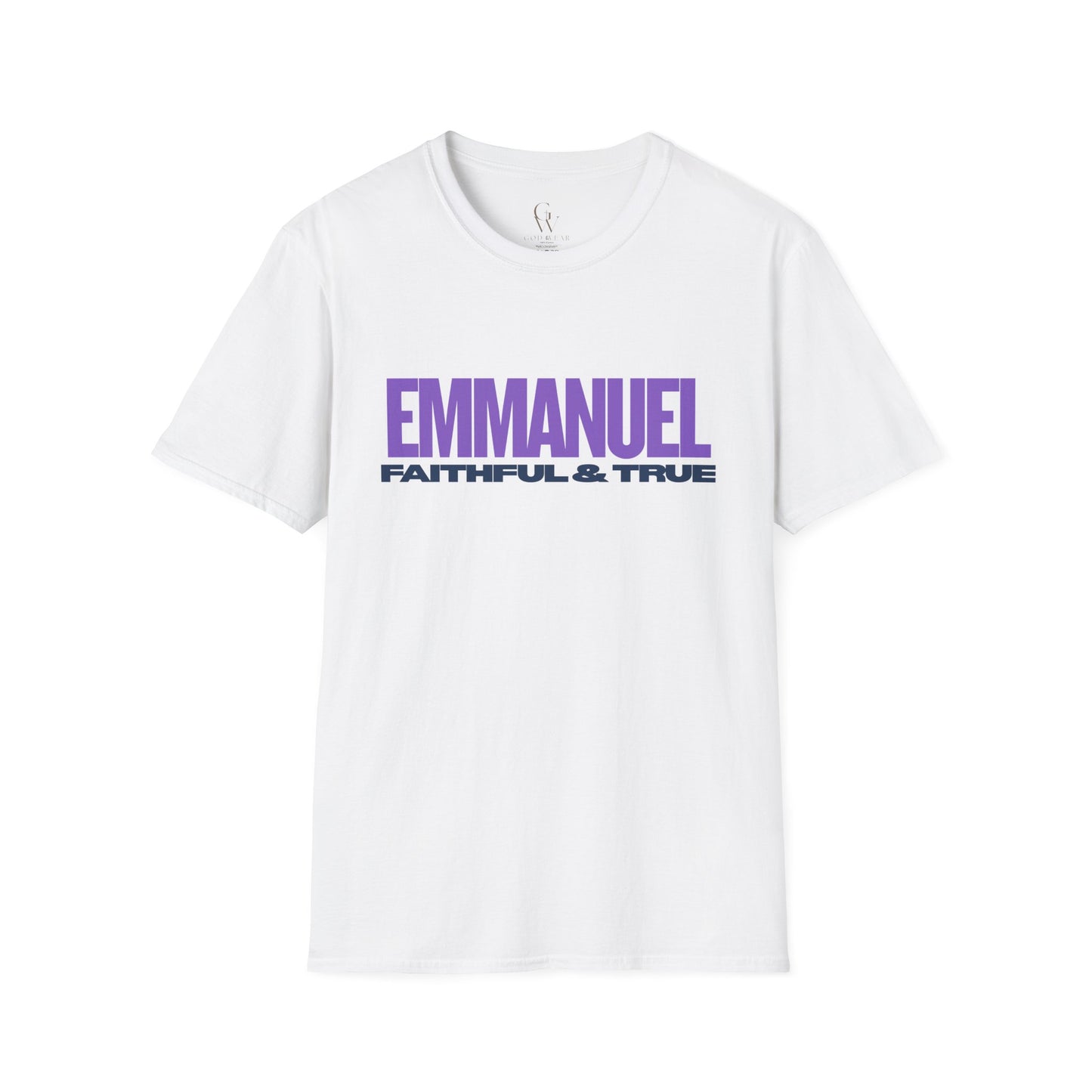 Faithful & True Emmanuel T-Shirt — Christian Inspirational Tee