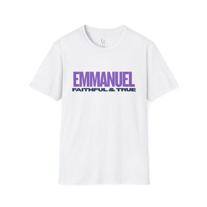 Faithful & True Emmanuel T-Shirt — Christian Inspirational Tee