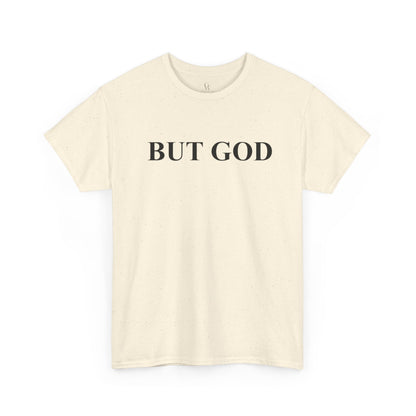 But God Minimal Faith T-Shirt — Christian Inspirational Tee