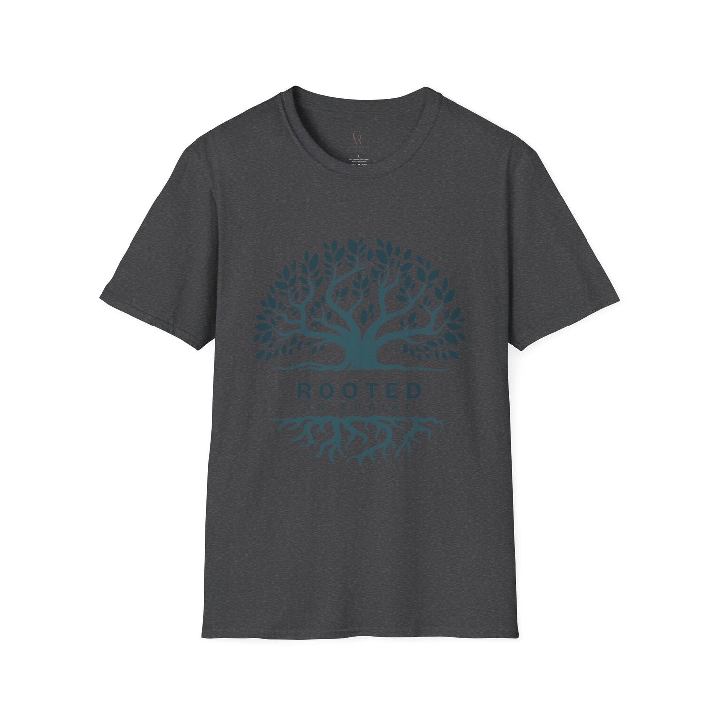 Rooted Tree T-Shirt — "Rooted" Nature Graphic Tee