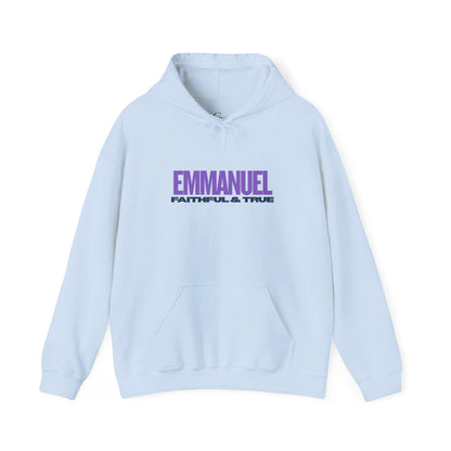 Faithful & True Christian Hoodie — Emmanuel Faith Pullover
