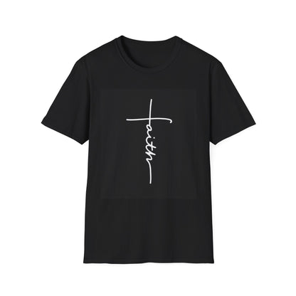 Faith Cross T-Shirt — Christian Inspirational Tee