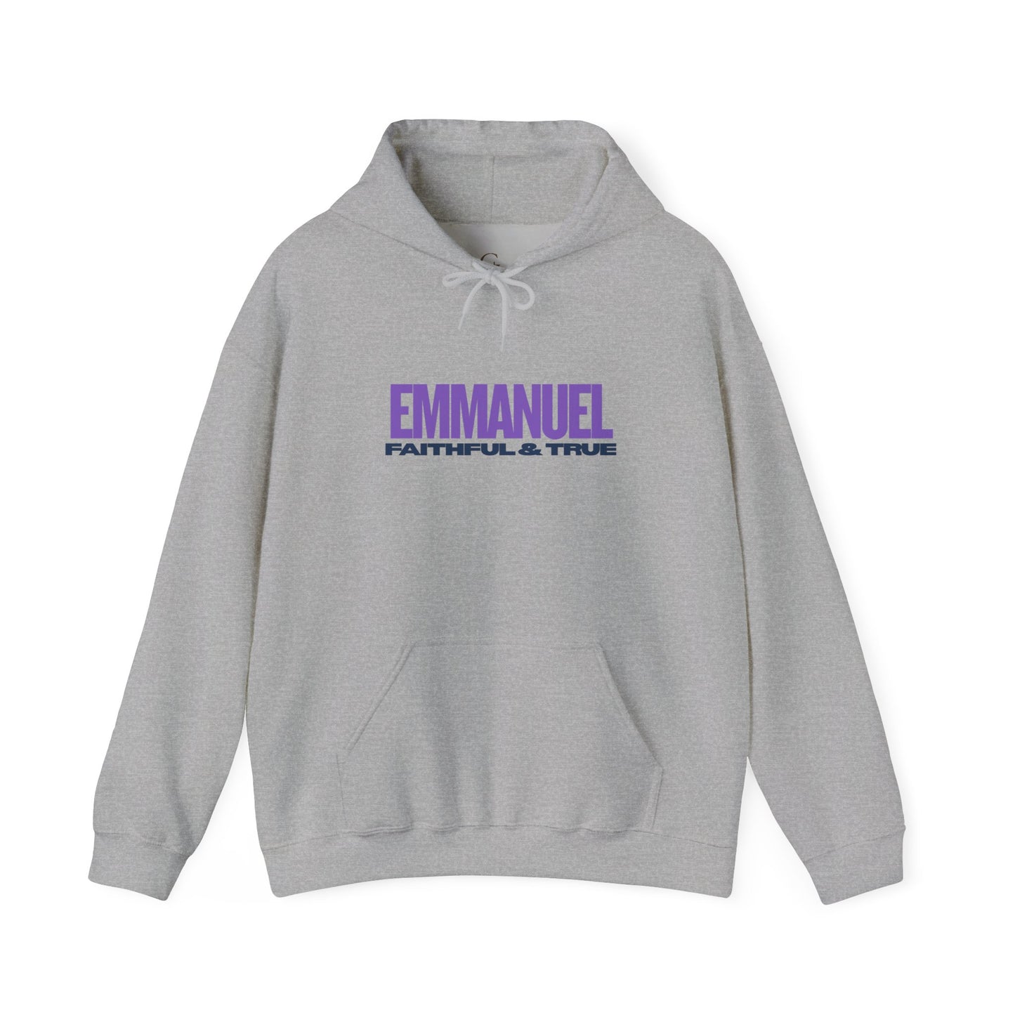 Faithful & True Christian Hoodie — Emmanuel Faith Pullover