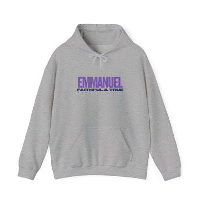 Faithful & True Christian Hoodie — Emmanuel Faith Pullover