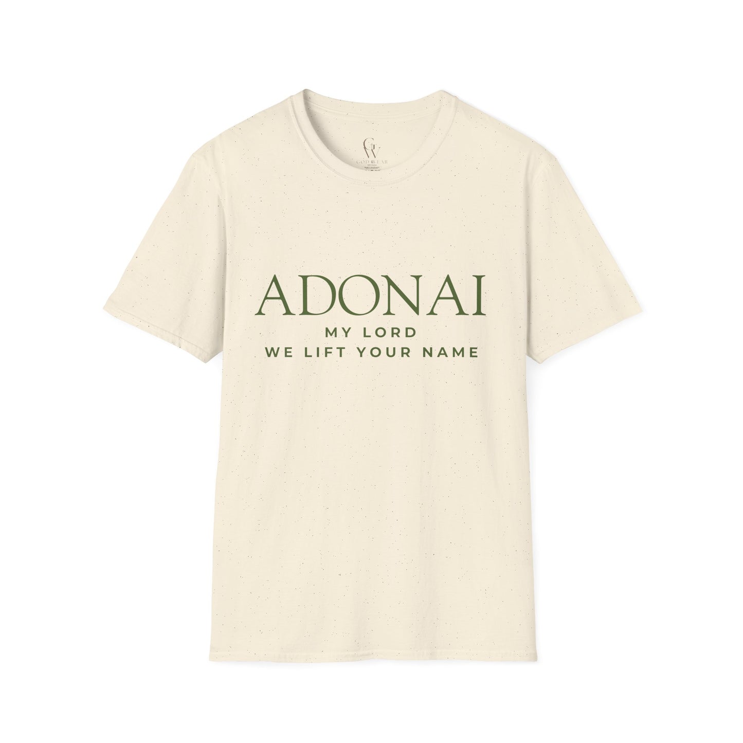 Adonai "My Lord" Christian Worship T-Shirt — We Lift Your Name