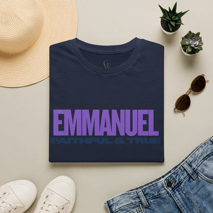 Faithful & True Emmanuel T-Shirt — Christian Inspirational Tee