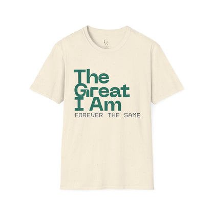 Great I Am "Forever the Same" Gospel T-Shirt — Inspirational Christian Tee