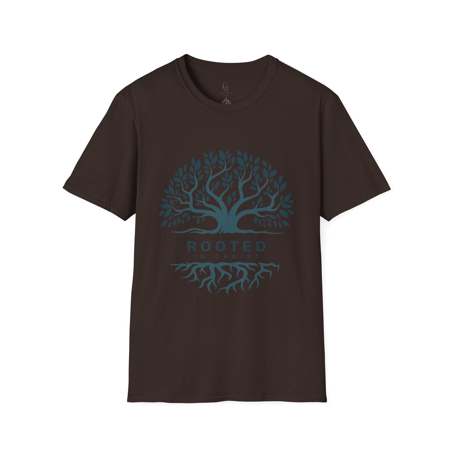 Rooted Tree T-Shirt — "Rooted" Nature Graphic Tee