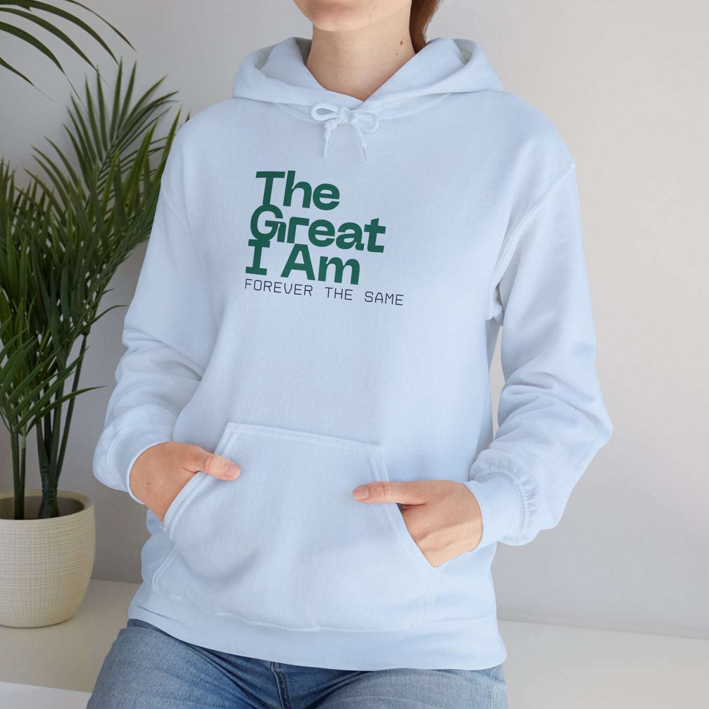 The Great I Am Christian Hoodie — Inspirational Faith Pullover
