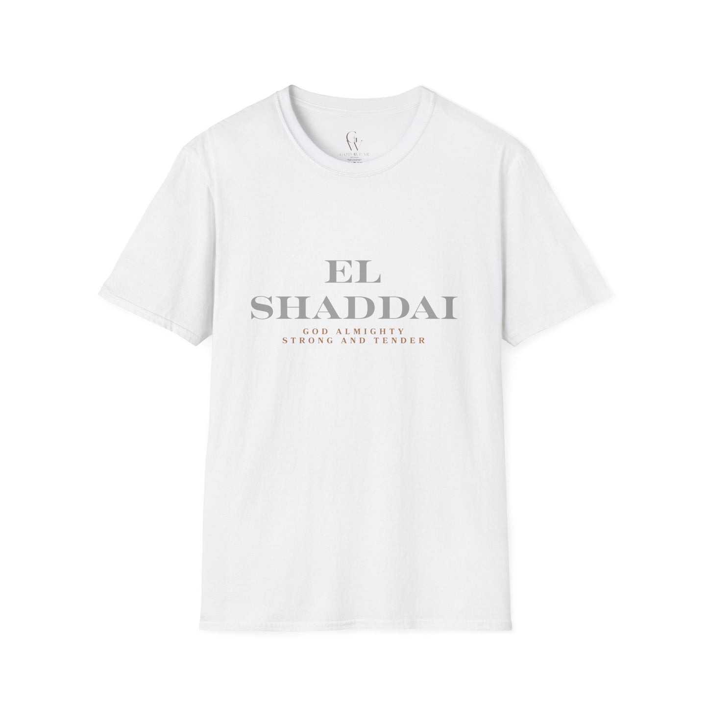El Shaddai Faith T-Shirt — God Almighty "Strong and Tender"