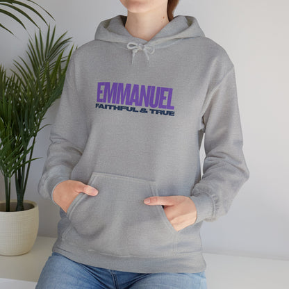 Faithful & True Christian Hoodie — Emmanuel Faith Pullover