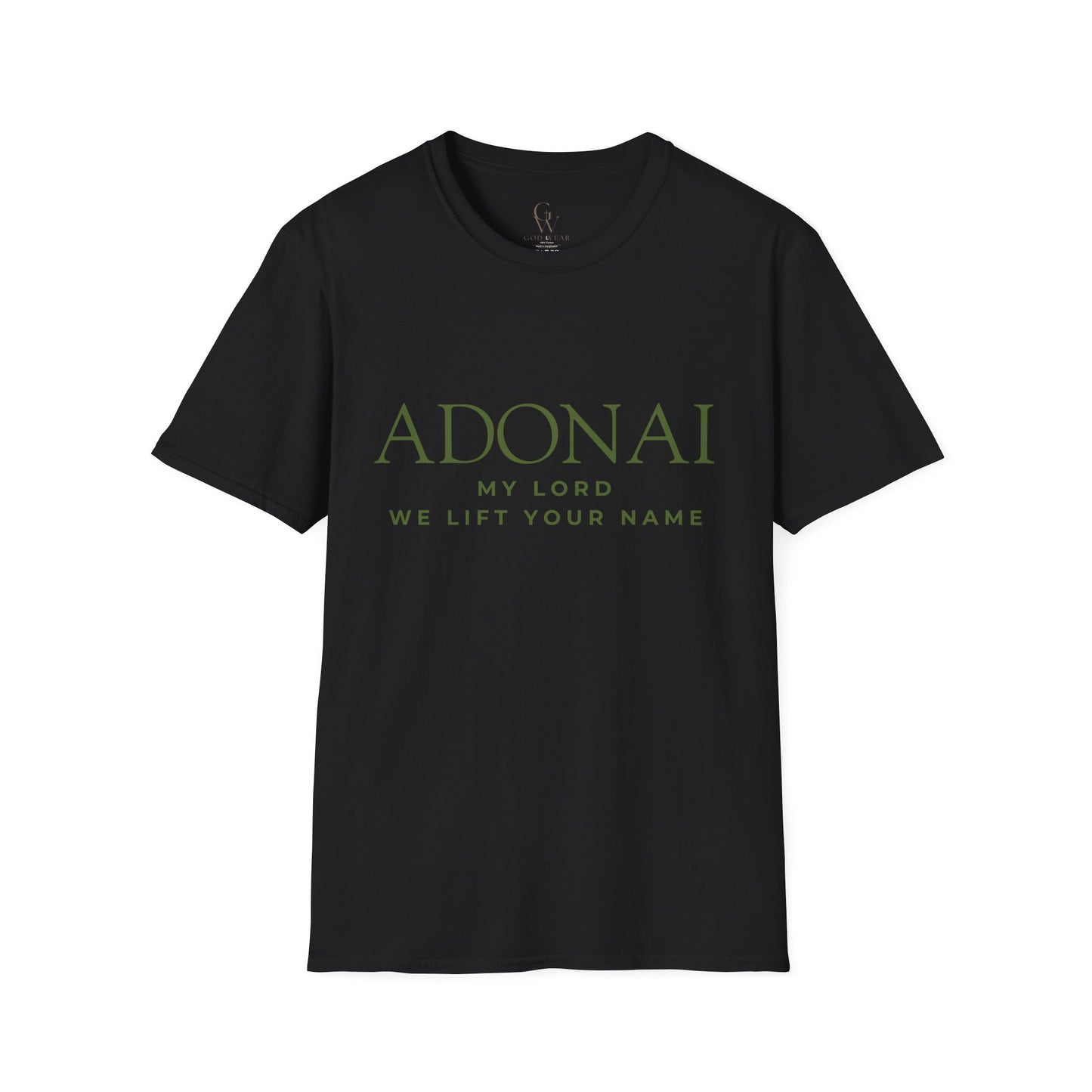 Adonai "My Lord" Christian Worship T-Shirt — We Lift Your Name