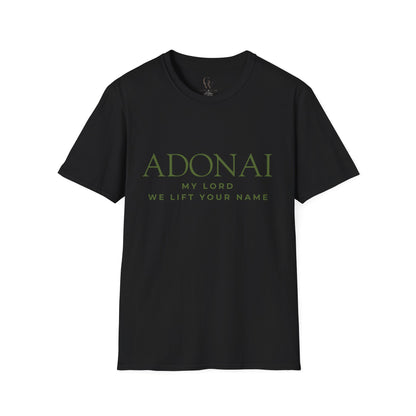 Adonai "My Lord" Christian Worship T-Shirt — We Lift Your Name
