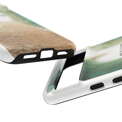 Phone Case — 'But God' Parting Sea Inspirational Christian Faith Design