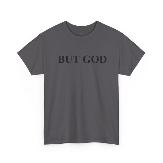 But God Minimal Faith T-Shirt — Christian Inspirational Tee
