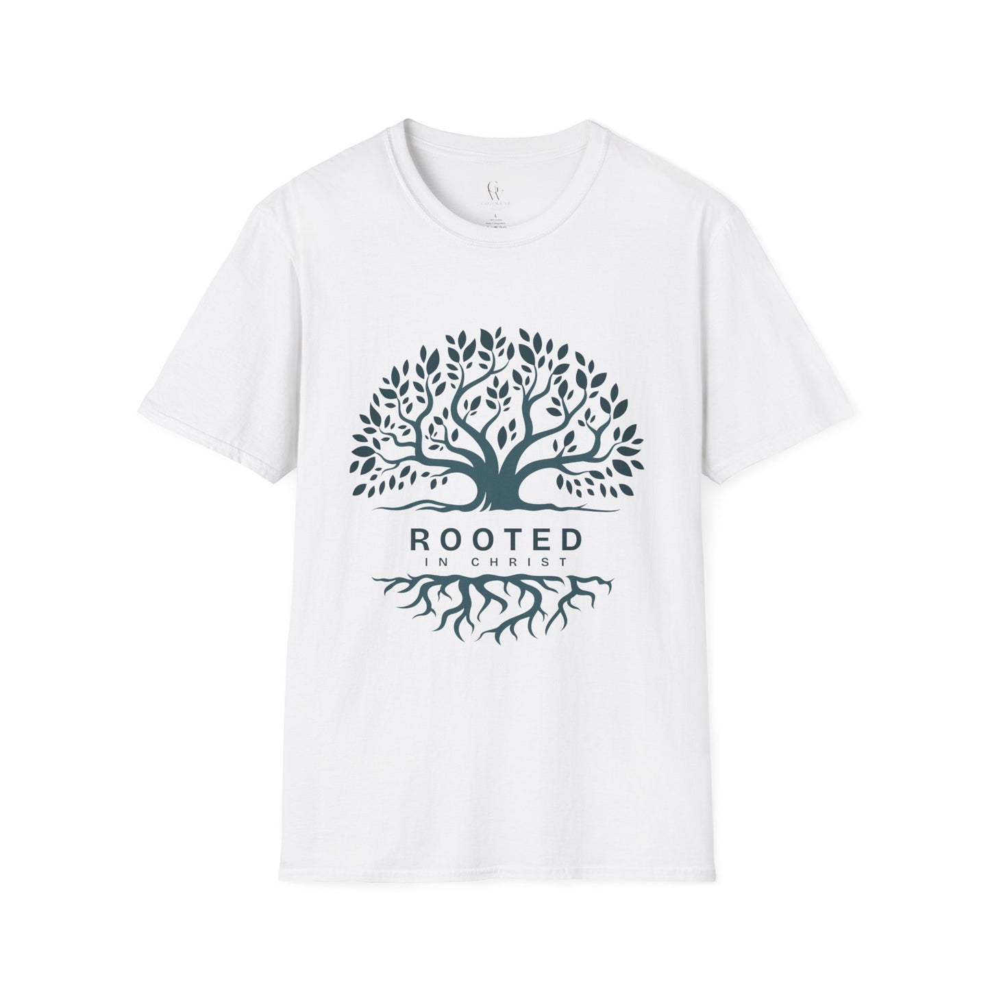 Rooted Tree T-Shirt — "Rooted" Nature Graphic Tee