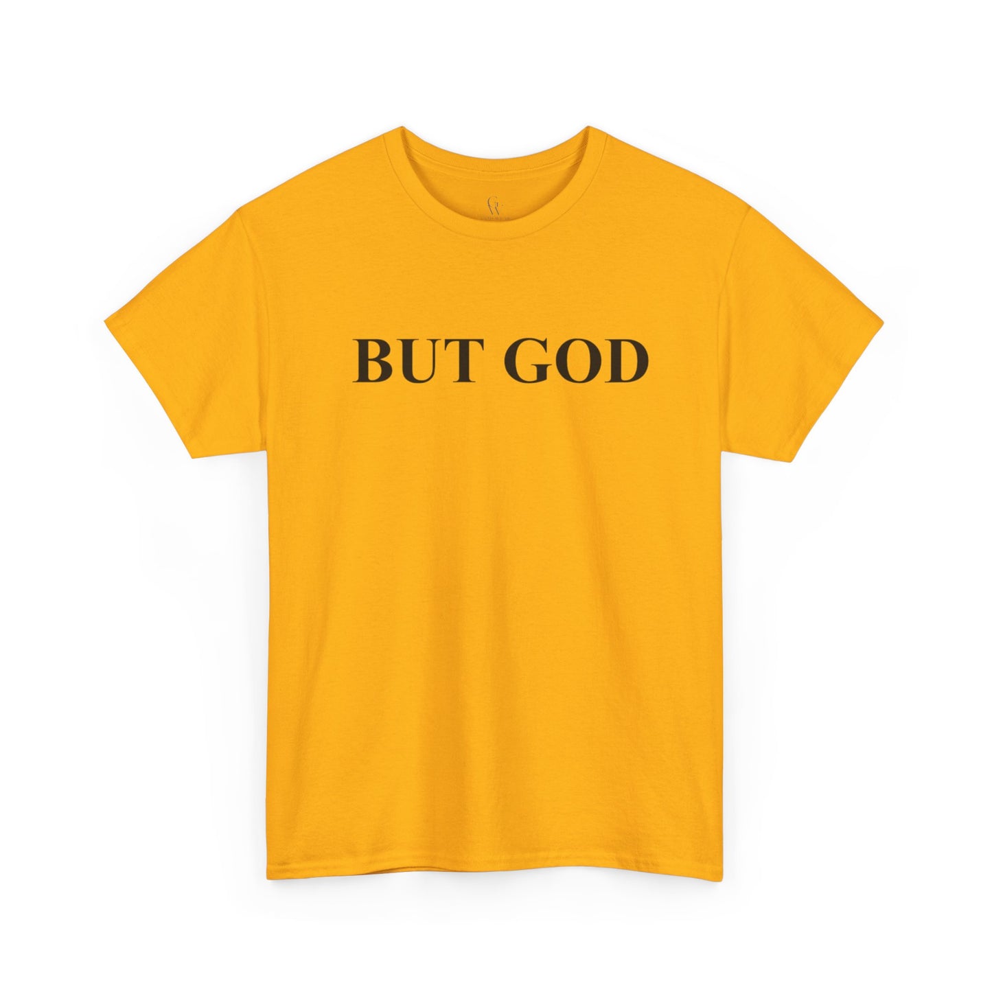 But God Minimal Faith T-Shirt — Christian Inspirational Tee