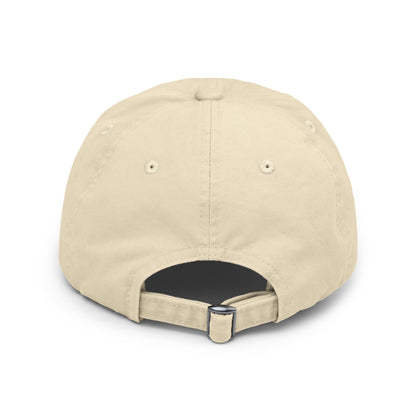 Distressed Baseball Cap — Painted Cross & Heart Design | Faith-Inspired Casual Hat