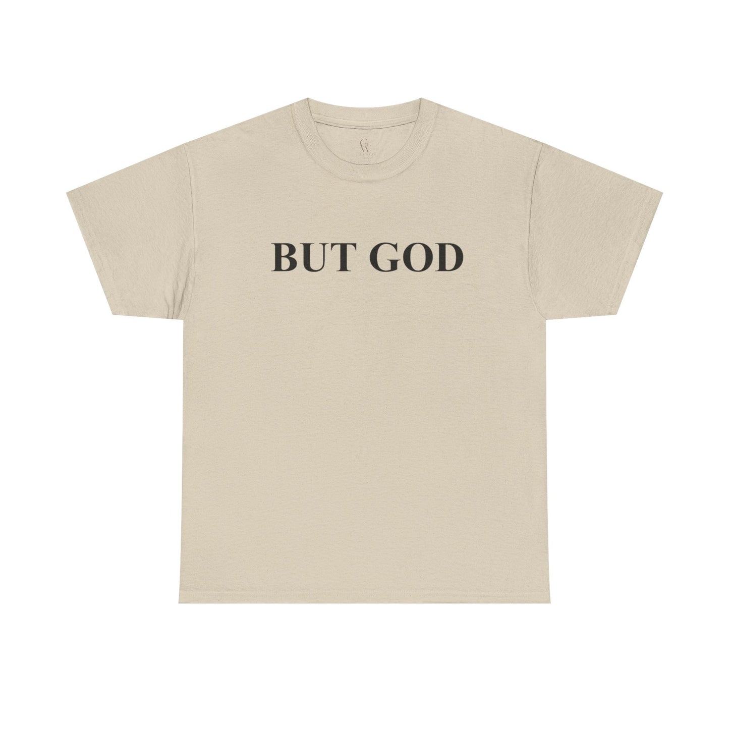 But God Minimal Faith T-Shirt — Christian Inspirational Tee