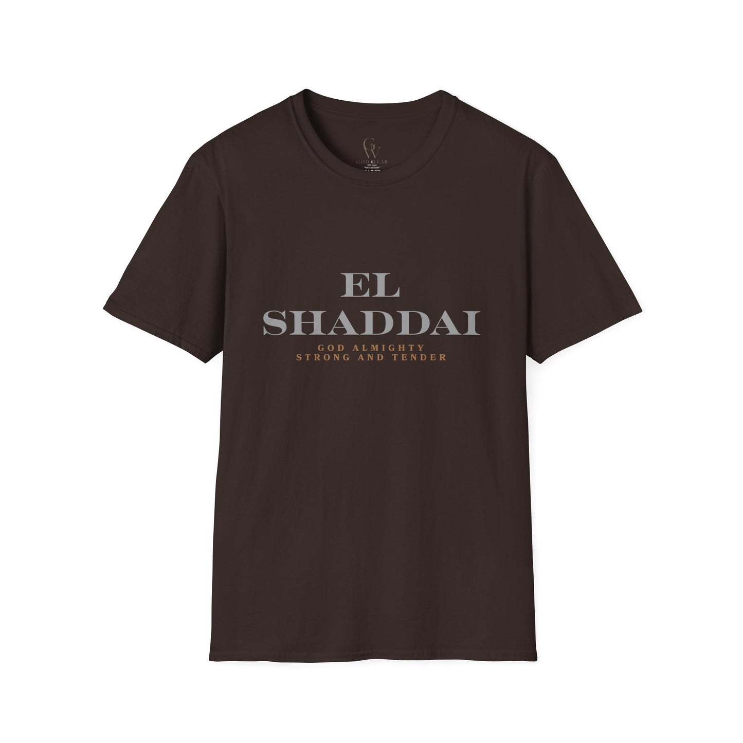 El Shaddai Faith T-Shirt — God Almighty "Strong and Tender"