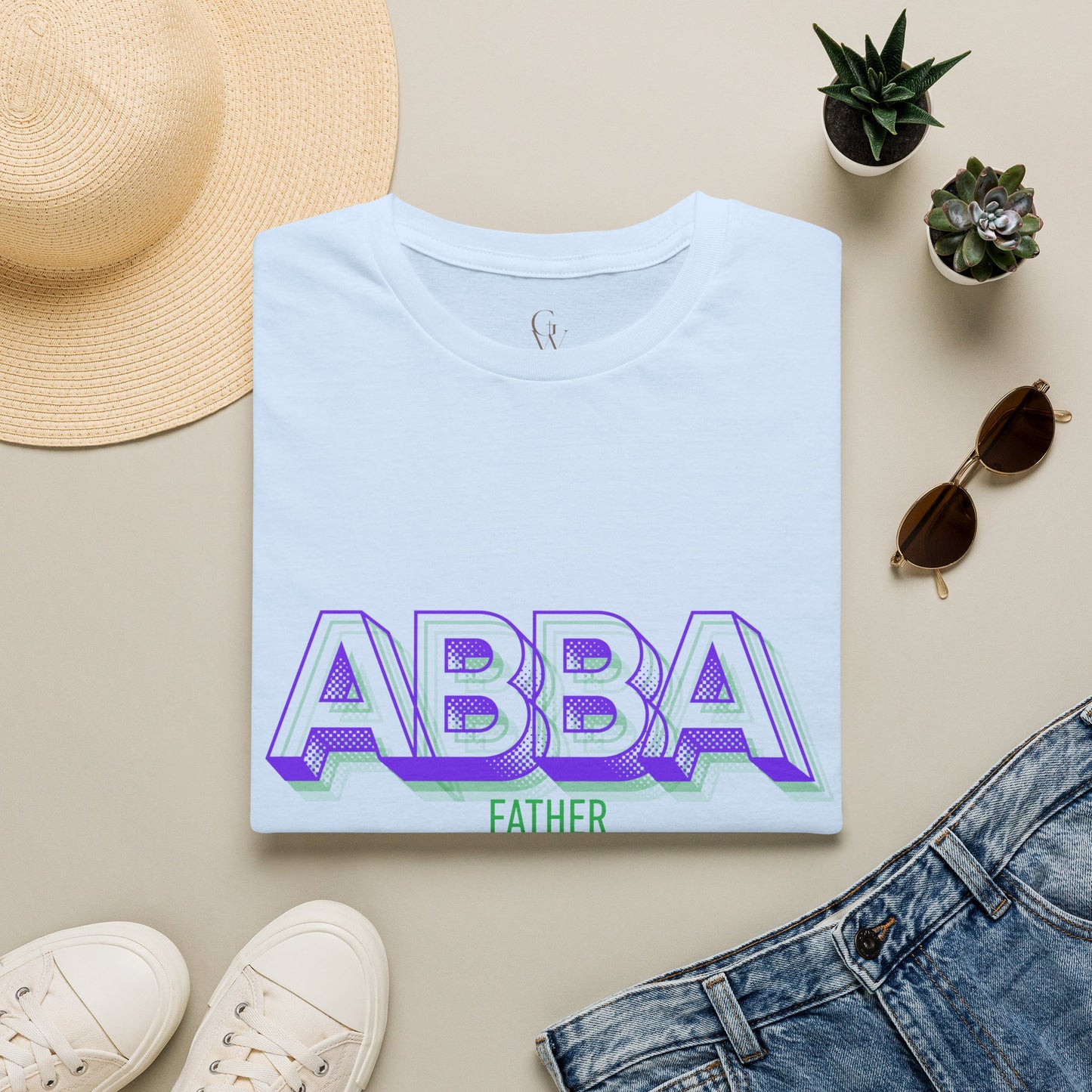 ABBA Father Christian Worship T-Shirt — "We Belong To You"