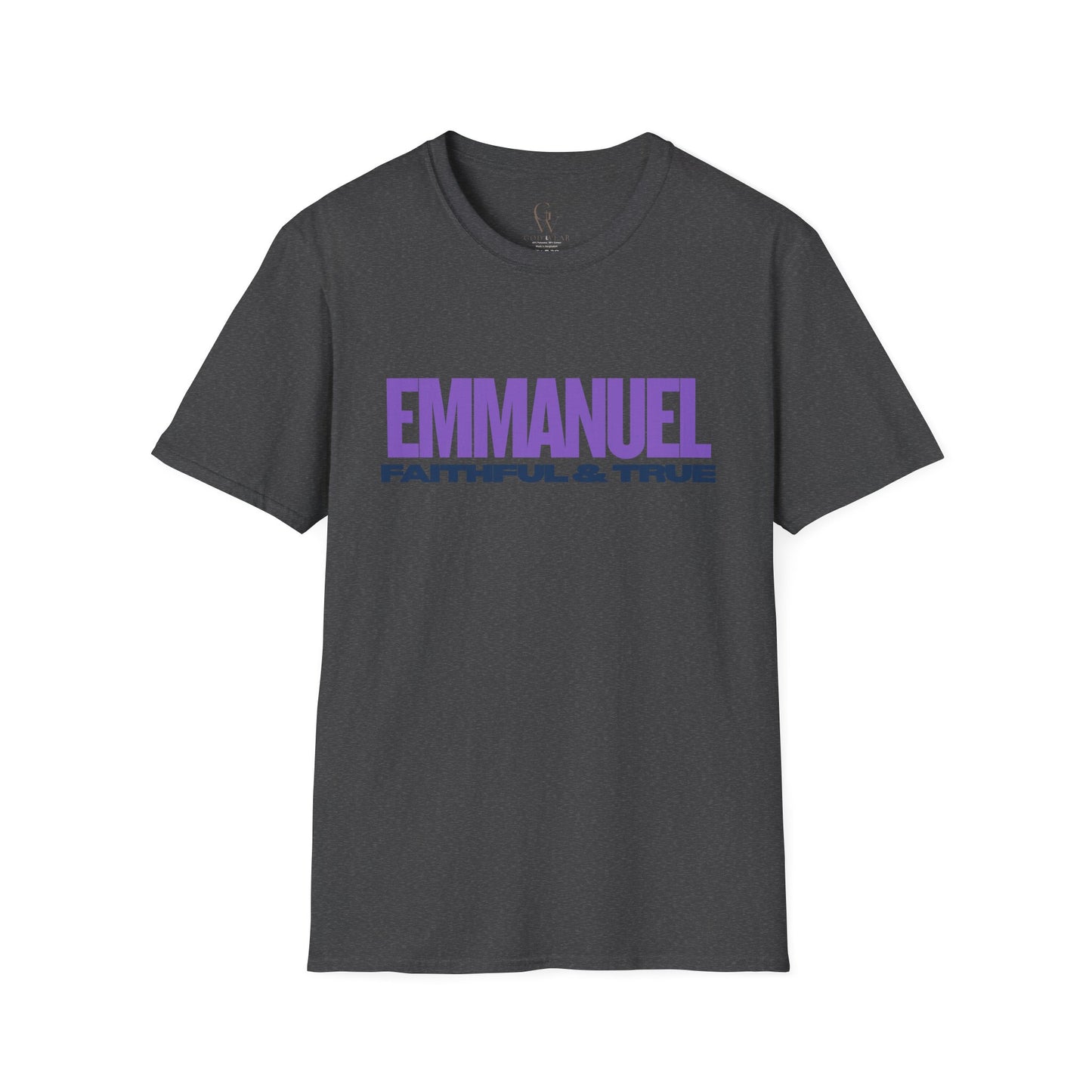 Faithful & True Emmanuel T-Shirt — Christian Inspirational Tee