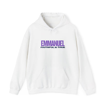 Faithful & True Christian Hoodie — Emmanuel Faith Pullover