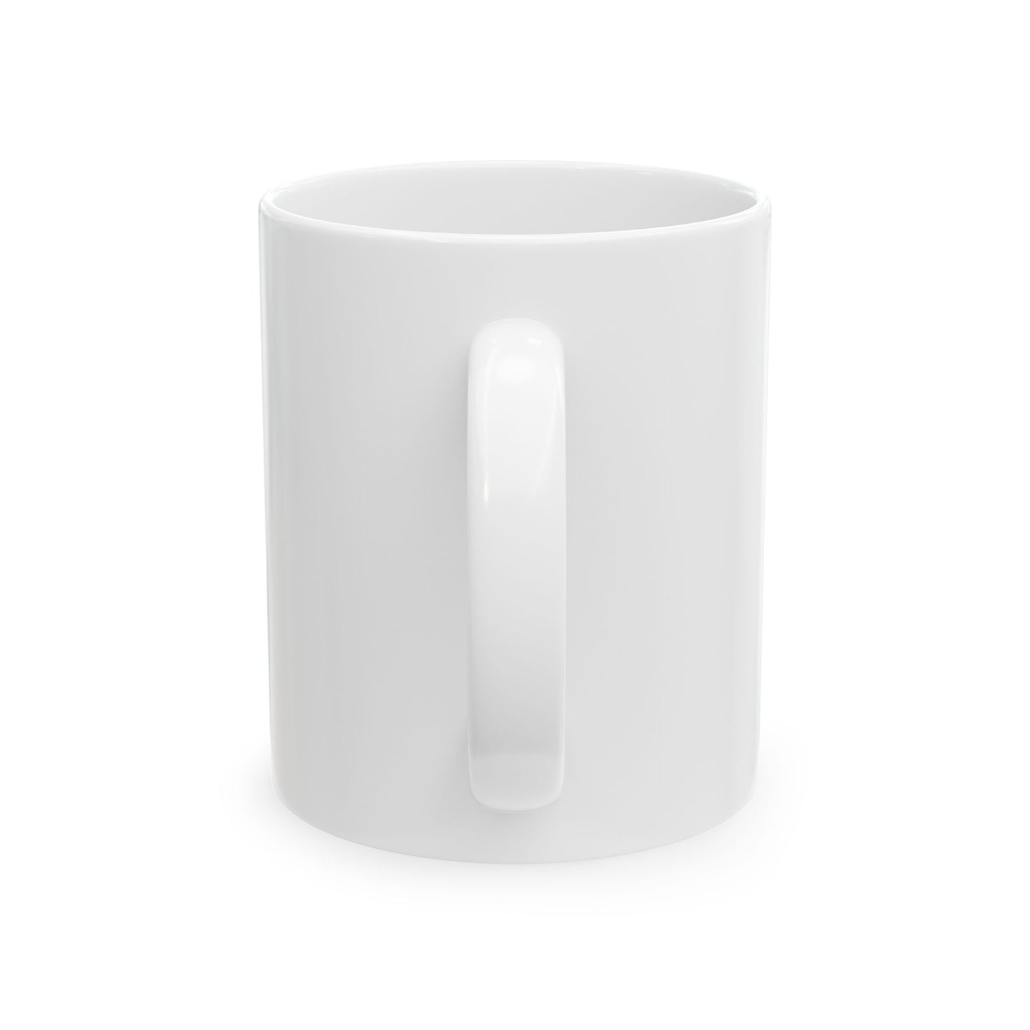 God Wear Logo Ceramic Mug — Faith-Inspired Coffee Cup (11oz & 15oz)